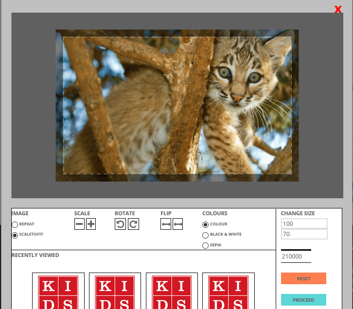 latest HTML5 image editor